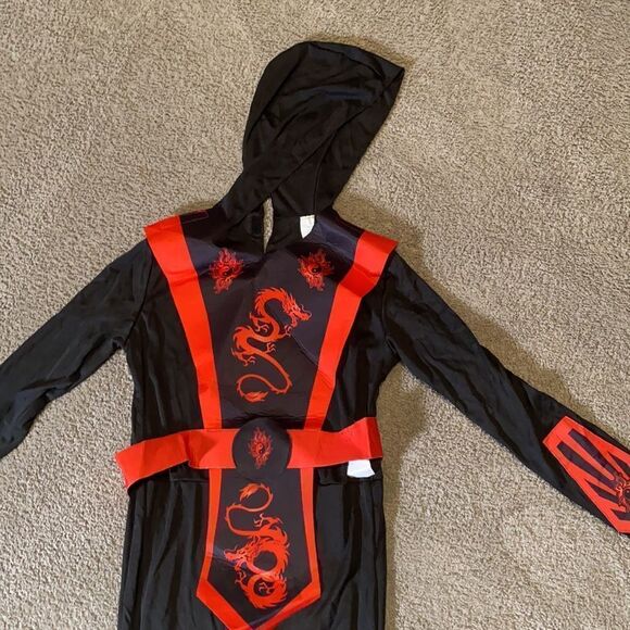 Kids Ninja Halloween Costume Size L (12-14) NWT - Picture 5 of 5